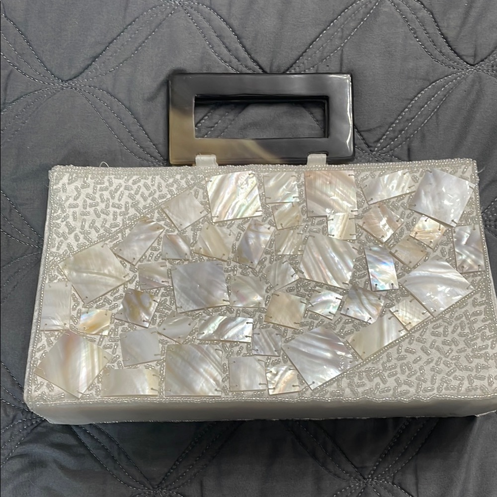 Elegant Mother of Pearl Clutch